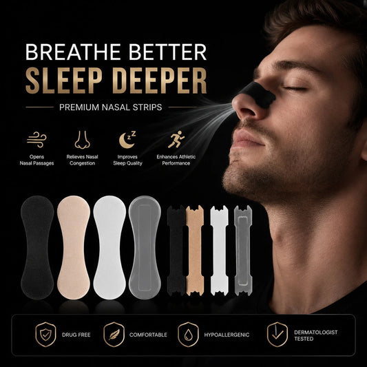 BreatheLift Anti Snoring Nasal Strips