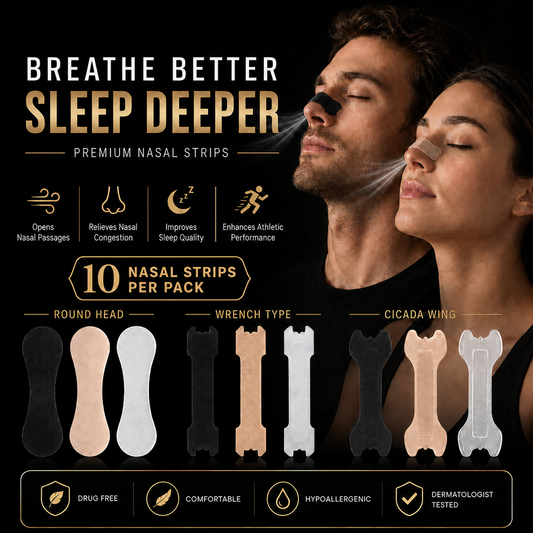 Anti Snoring Nasal Strips for Sleep Comfort